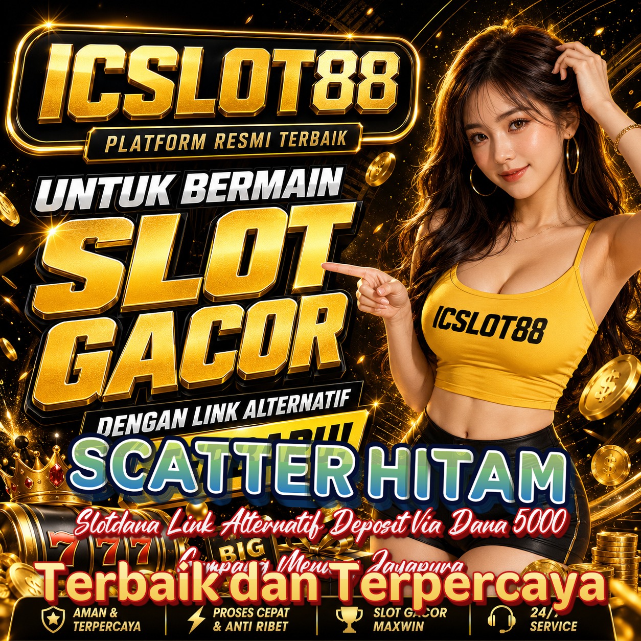 SCATTER HITAM